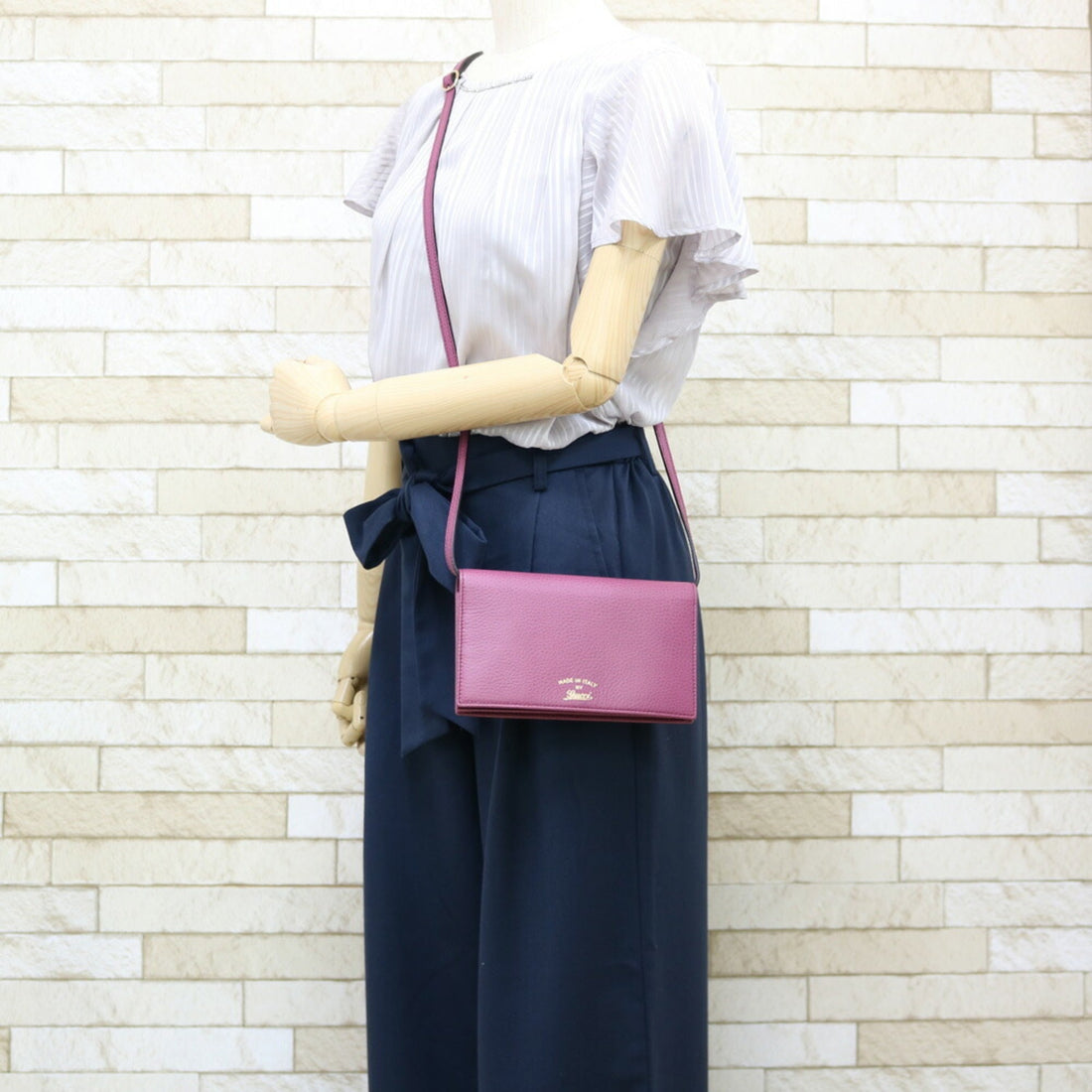 GCI Shoulder Bag Swing Pochette Purple Ladies