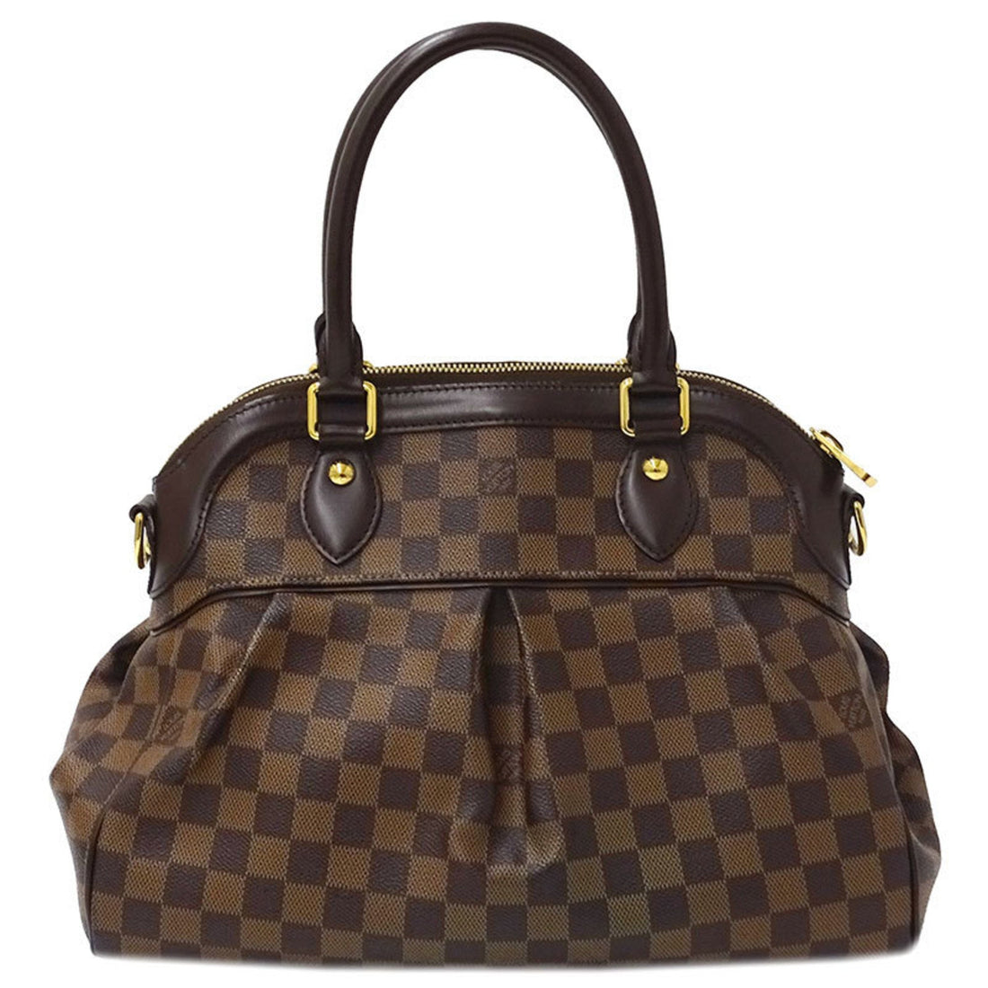 LOV Bag Damier Ladies Handbag Shoulder 2way Trevi PM N51997 Brown