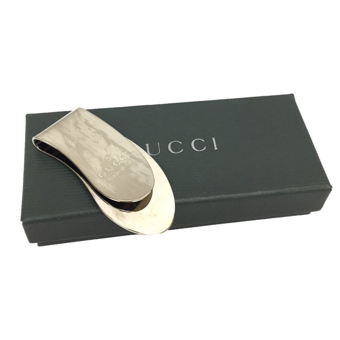GCI money clip silver color men's wallet