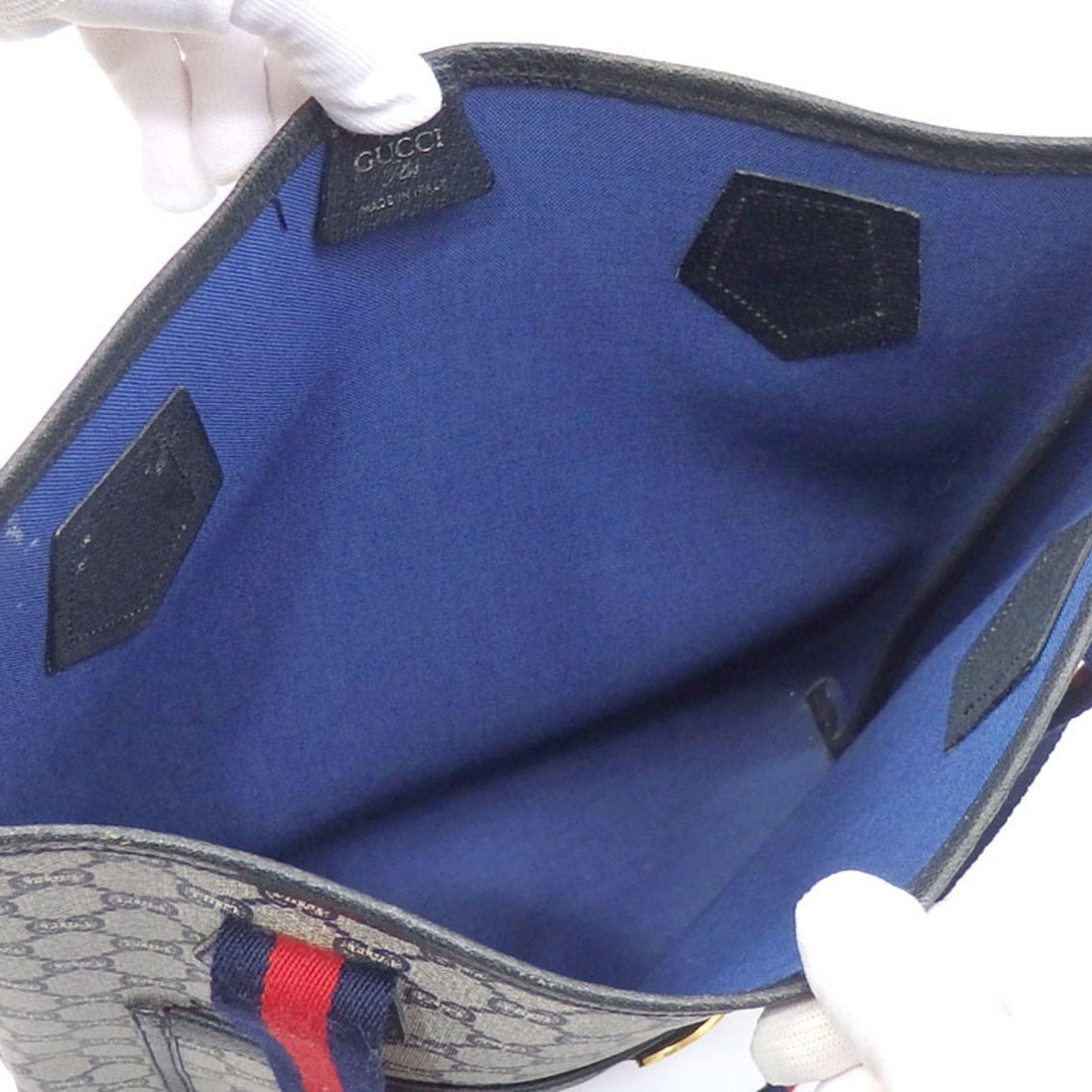 GCI Tote Bag GCI Plus Ladies Gray PVC Leather Old