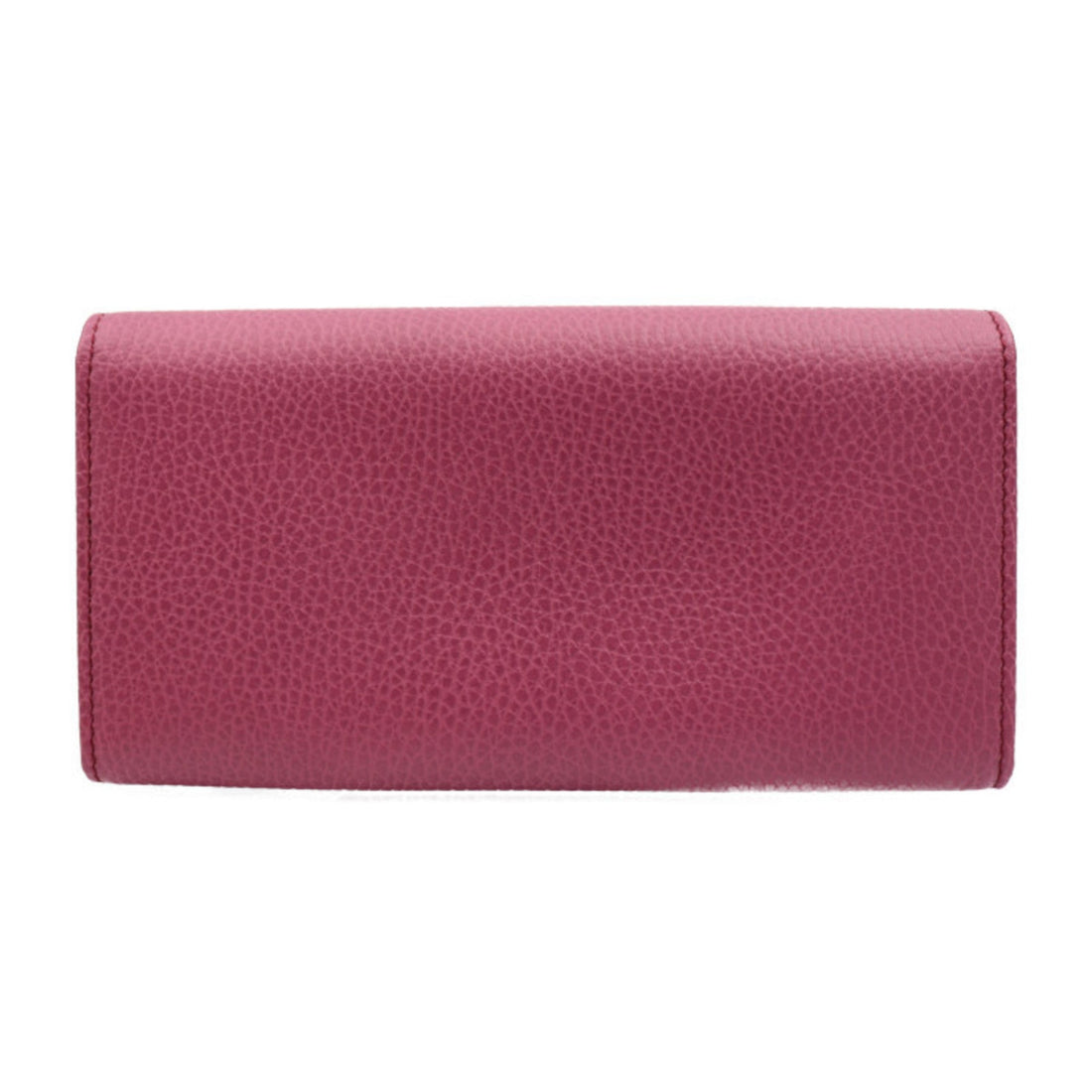 GCI Swing Continental Wallet Bifold 354498 Leather Purple Smoke Blue Gold Hardware Long