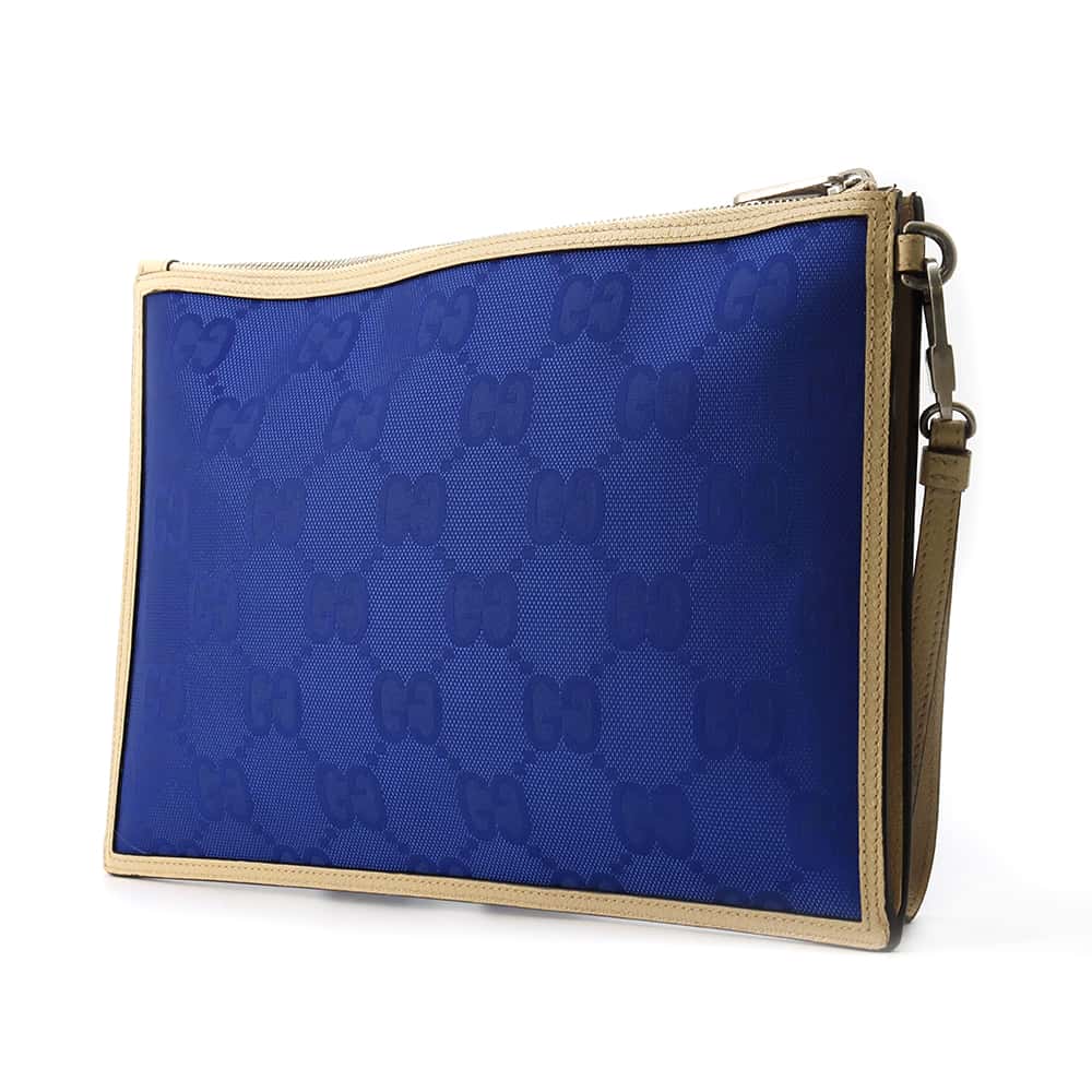 GCI Off the Grid Clutch Bag Blue/Ivory 625598 Nylon