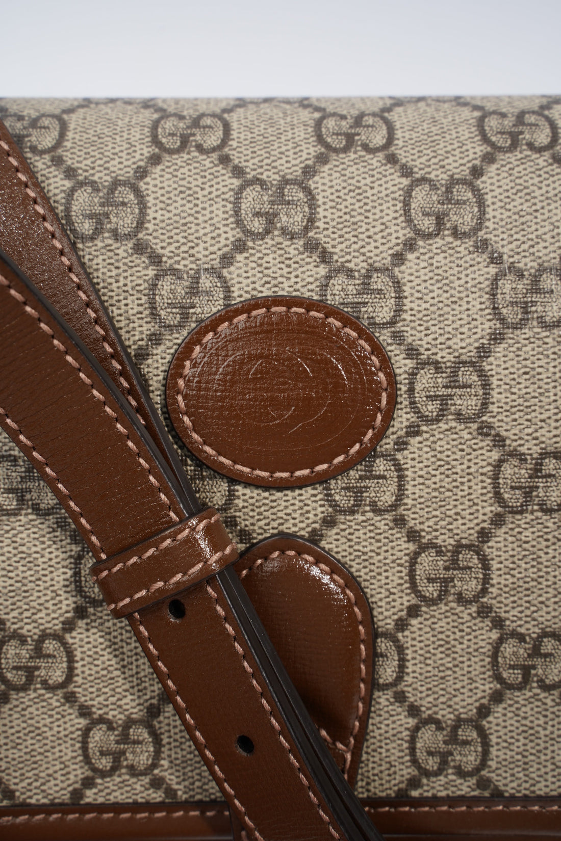 GCI Mini Interlocking G GG Supreme Coated Canvas