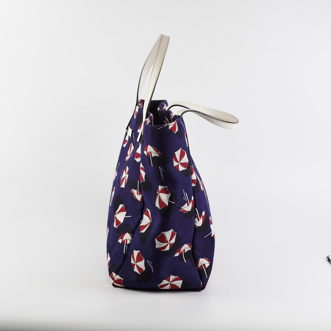 GCI Nylon Tote Bag Umbrellas Navy Blue