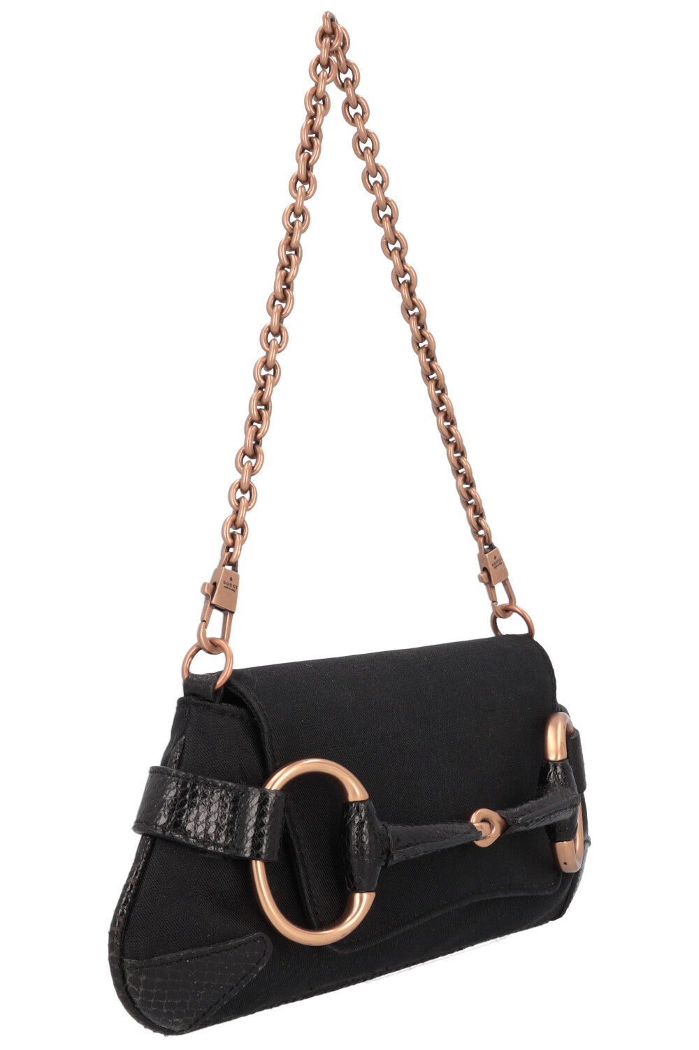GCI Mini Horsebit Shoulder Bag Black