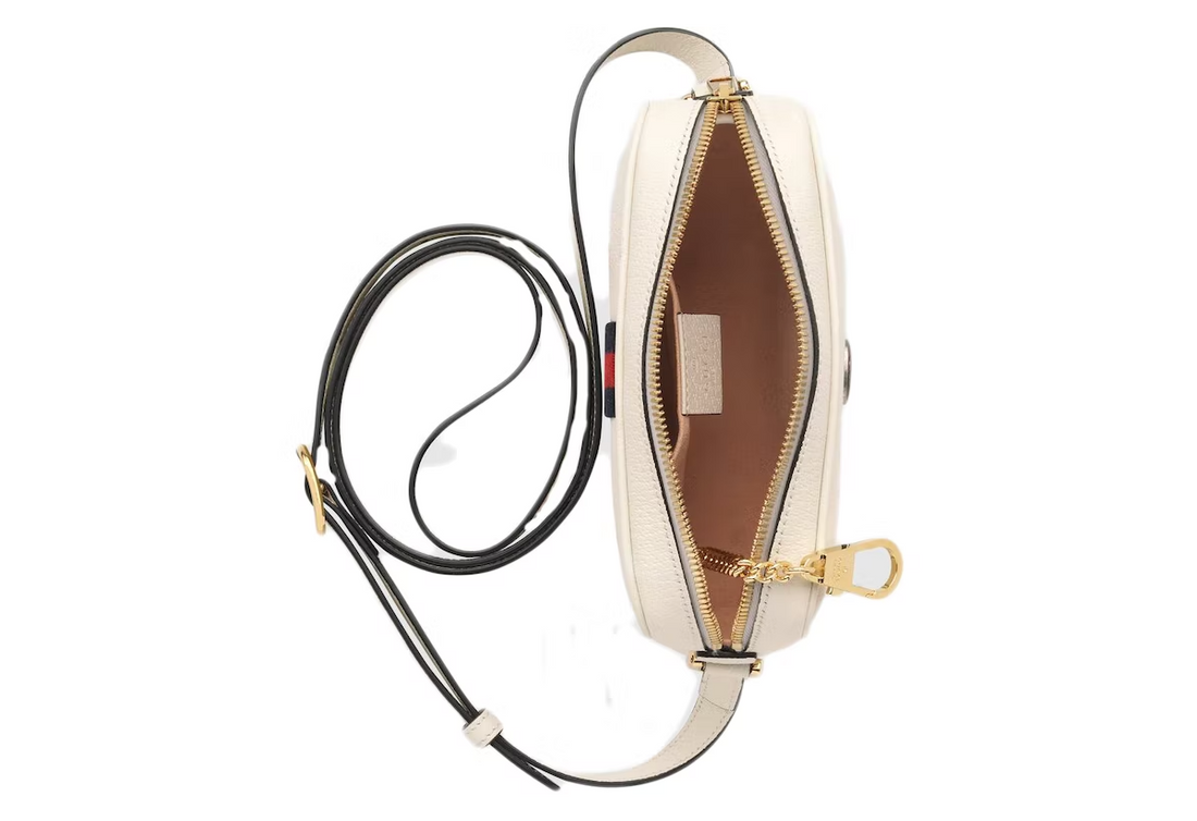 GCI Ophidia Mini Shoulder Bag with Web in White
