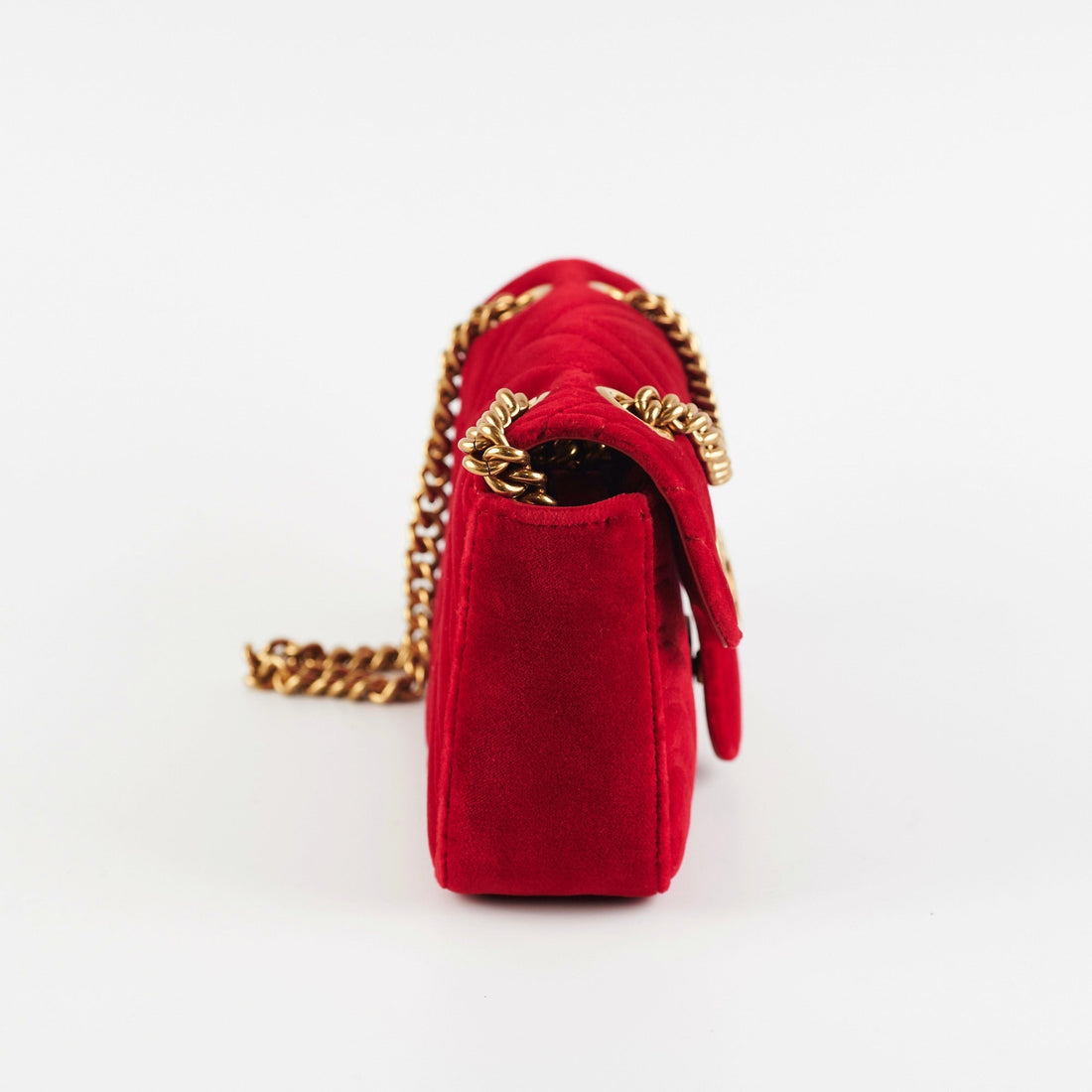 GCI Mini Marmont Velvet Red