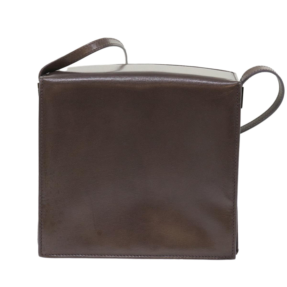 GCI Shoulder Bag Leather Outlet Gray 007.2014/3444  am4648