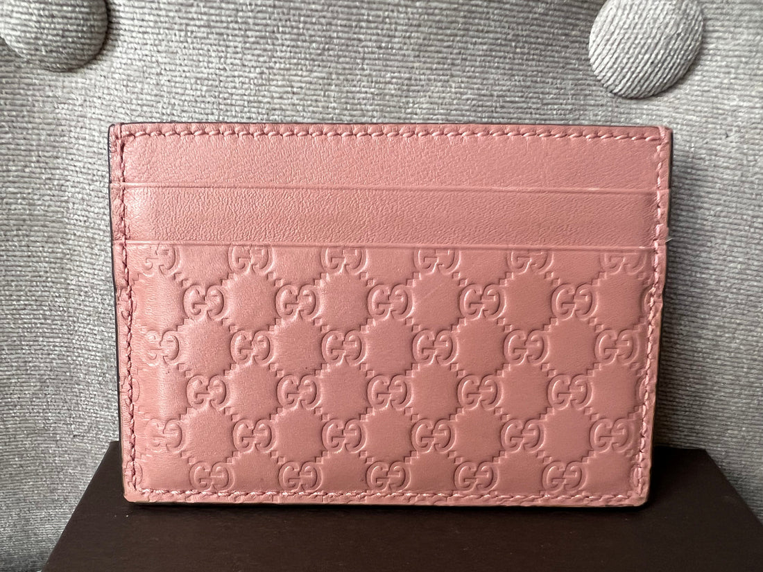 GCI Pale Pink GCIssima Card Holder (RRP £225)