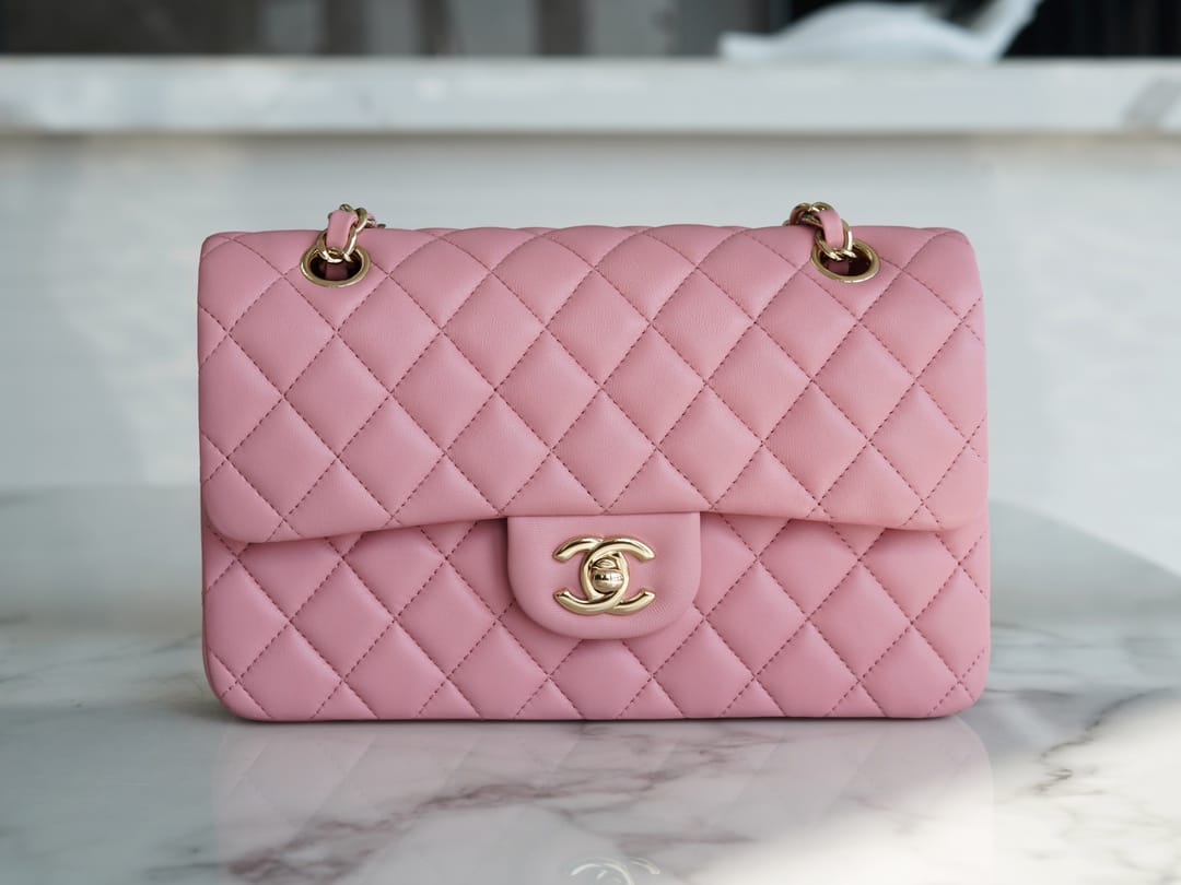 CC Classic Flap Bag Pink