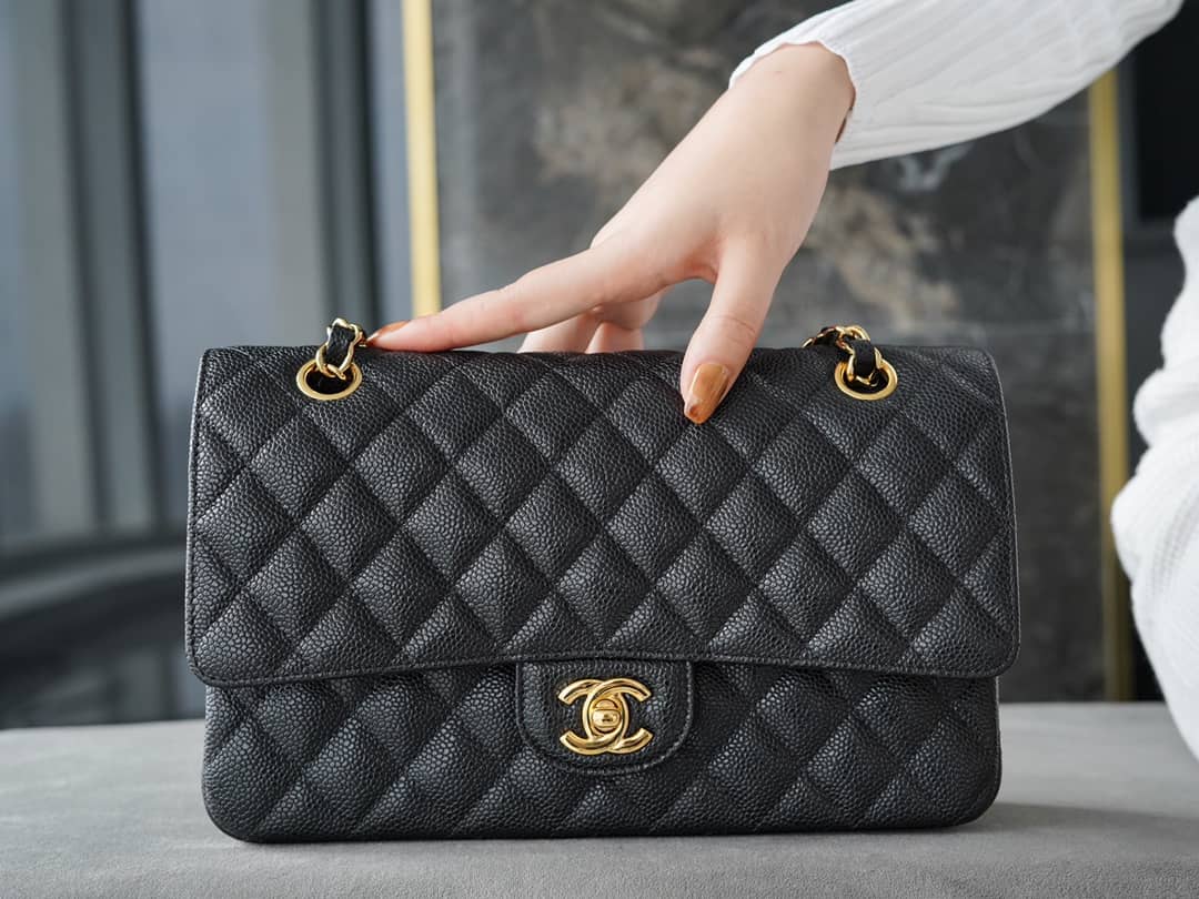 CC Classic Flap Bag Black