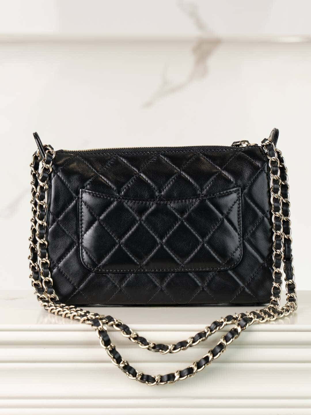 CC Clutch with Chain Black